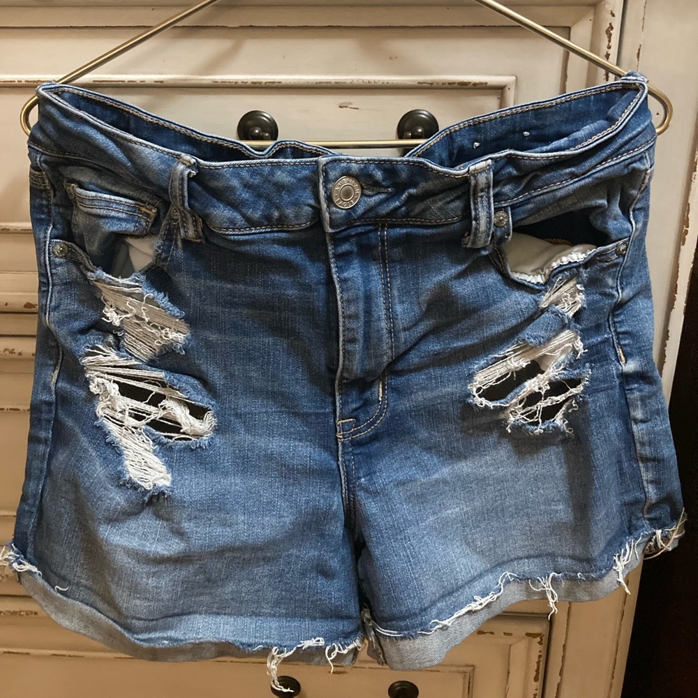 American eagle jean shorts
